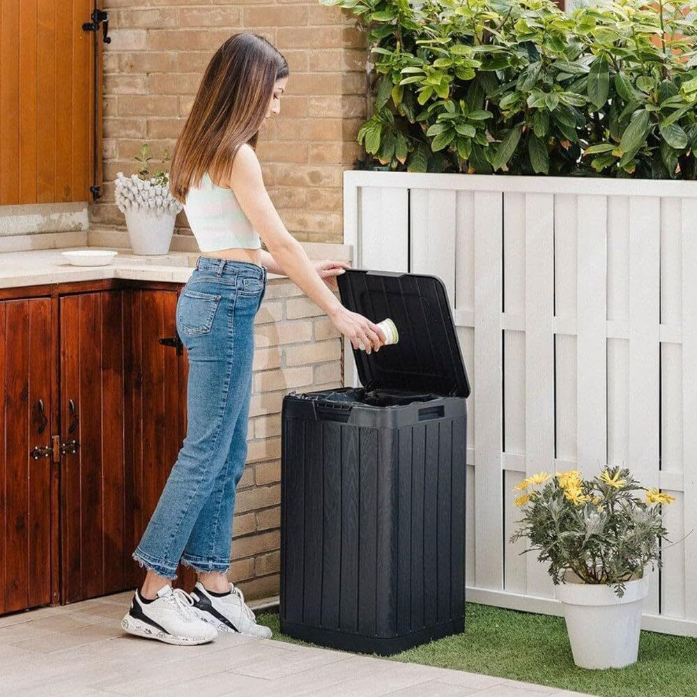 Мусорный бак Toomax Rio Garden Bin antracite