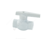Кран шаровой PP-R белый Дн 25 внутренняя пайка VALFEX 10144025