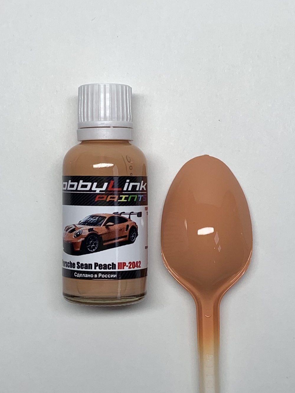 Краска лаковая HobbyLink Porsche Sean Peach HP-2042