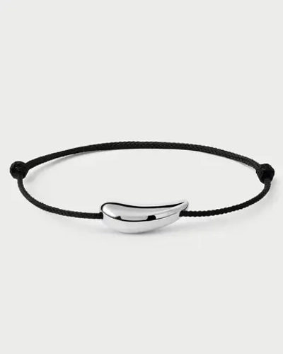 Браслет Orbit Cord Серебро 925 пробы покрытое родием