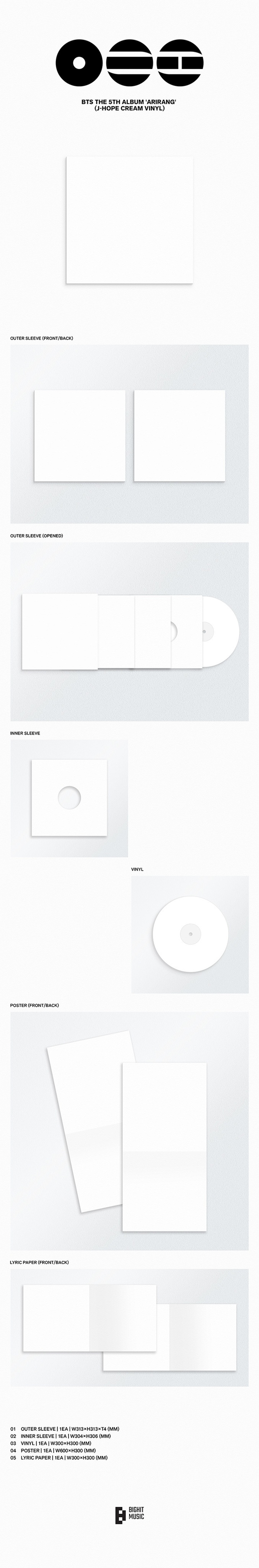 Виниловая пластинка BTS - [ARIRANG] (Standard Vinyl)