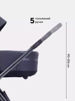 Коляска детская RANT "FALCON Soft Therm" (2в1) RA111 Graphite