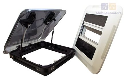 Люк накрышный Mobile Comfort H7050, 700x500мм с подсветкой