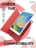 Чехол книжка для iPad 7/8/9 10,2"Gurdini Slim Case полиуретановый красный