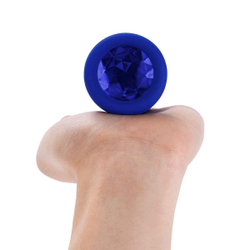 b-Vibe Vibrating Jewel Plug L/XL - Анальная пробка