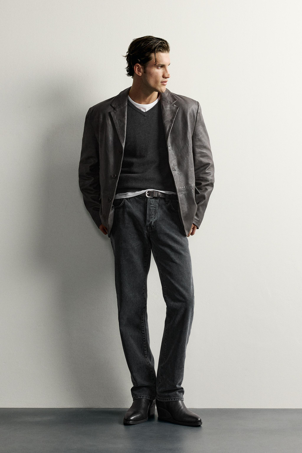 ДЖИНСЫ SLIM STRAIGHT FIT С НИЗКОЙ ПОСАДКОЙ — ZARA