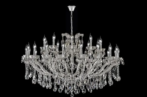 Подвесная люстра Hollywood HOLLYWOOD SP20+10 CHROME Crystal Lux