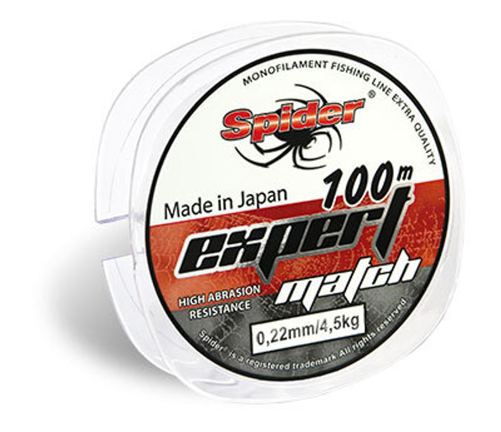 Леска Spider Expert Match 100 м 0,15