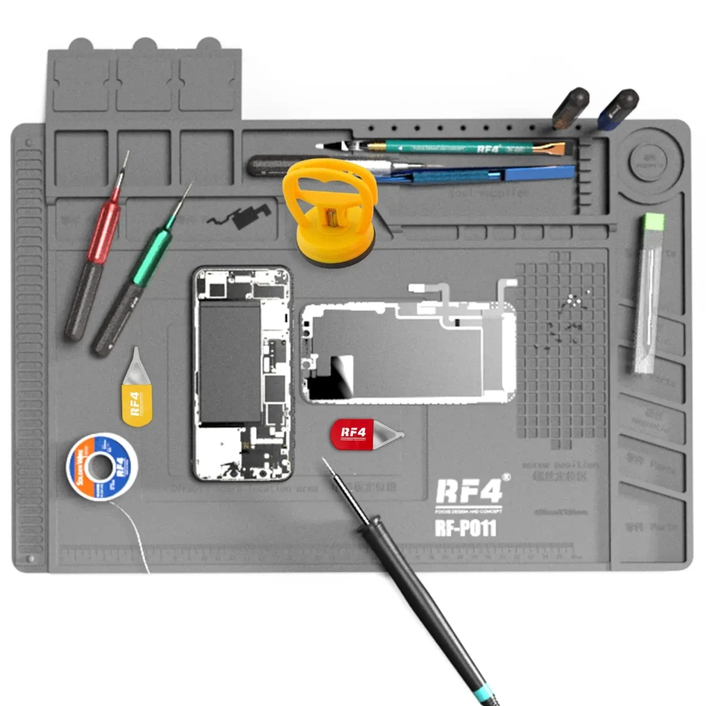 Теплоизоляционный паяльный коврик RF4 ESD (grey)