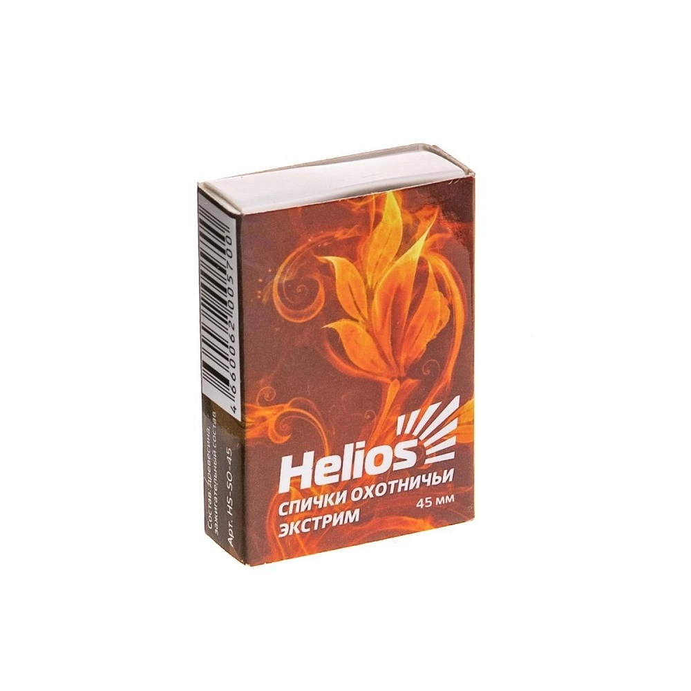 Спички охотничьи Экстрим 85 мм 20 шт Helios