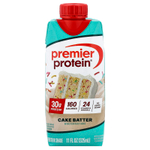 Premier Protein, High Protein Shake, Cake Batter, 4 Shakes, 11 fl oz (325 ml) Each