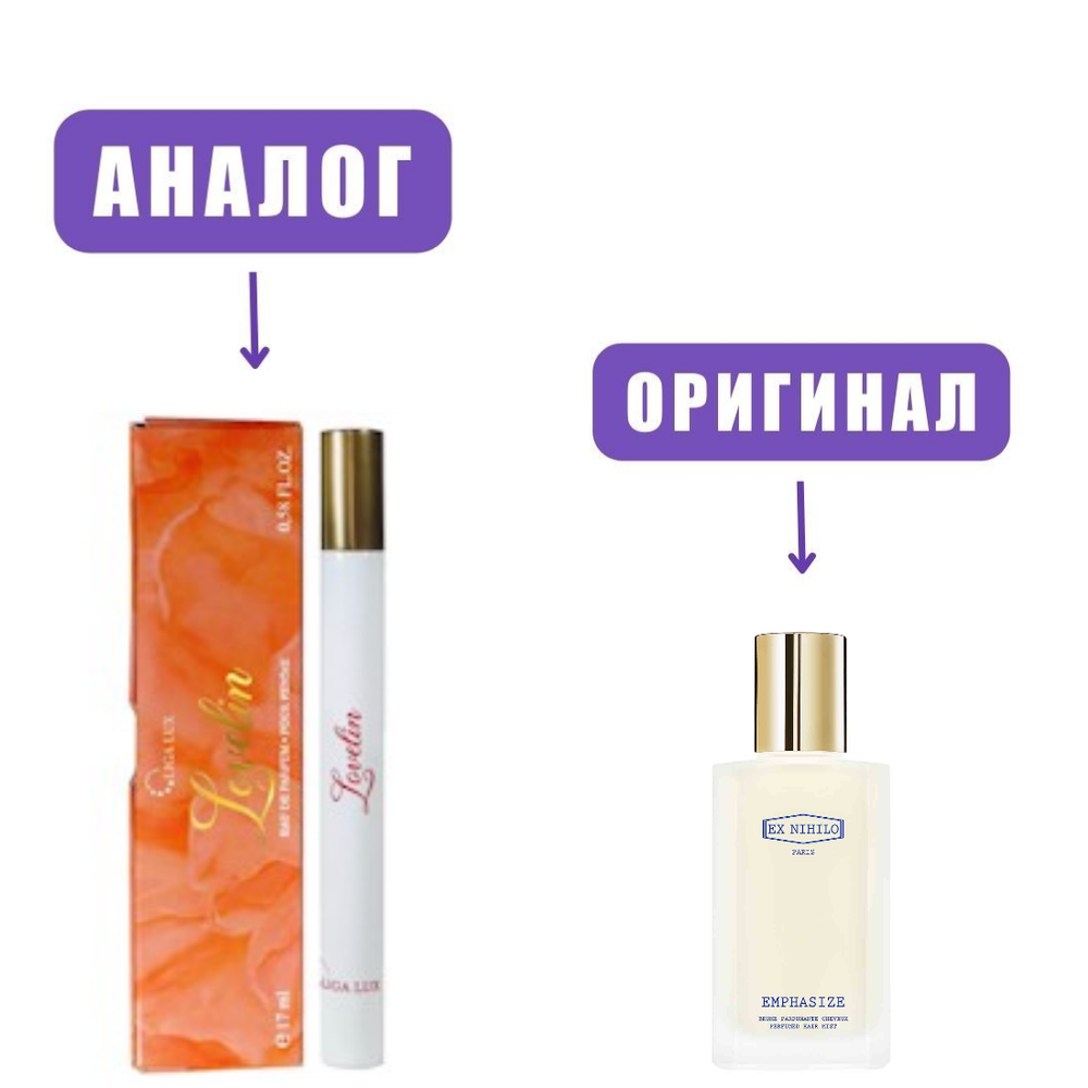 LIGA LUX 17ml LOVELIN edP lady (версия Ex Nihilo Emphasize)