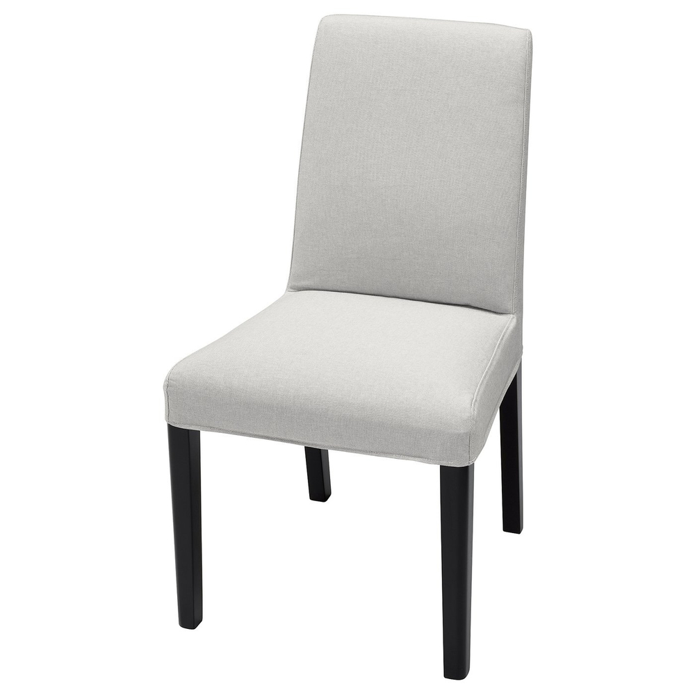 IKEA BERGMUND  (ИКЕА БЕРГМУНД)  -  Чехол для стула - Orrsta светло-серый