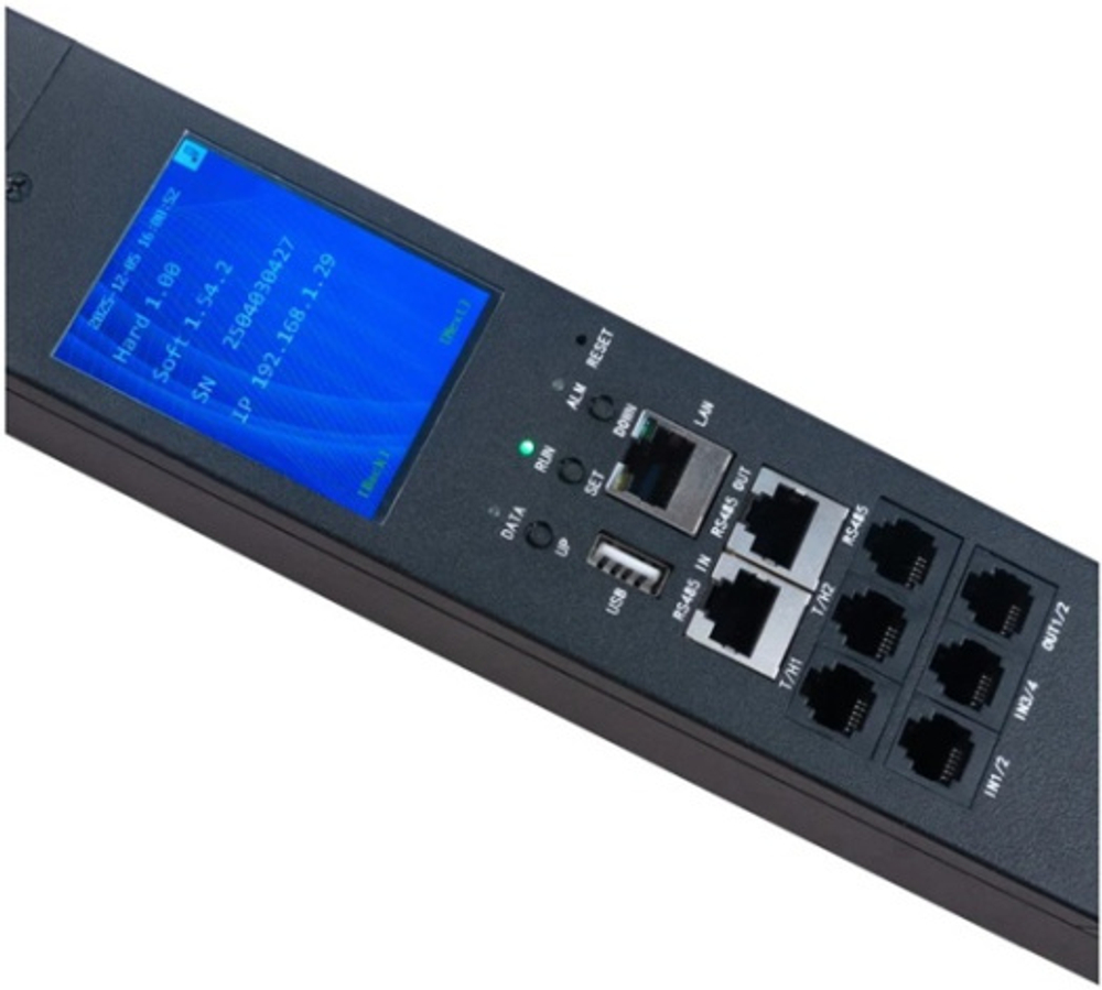 Блок розеток Cabeus SMART-PDU-32-1P-36C13-6C19-I309-CM