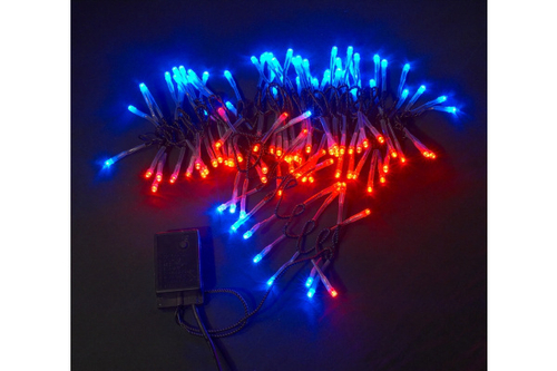 LED-XW-120-5M-C-240V Светод-ая гирлянда (кр.-син.)