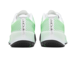 Мужские кроссовки теннисные Nike Zoom Vapor 11 - white/black/poison green