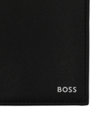 кожаный кошелек zair_trifold BOSS BLACK - черный(50485623)