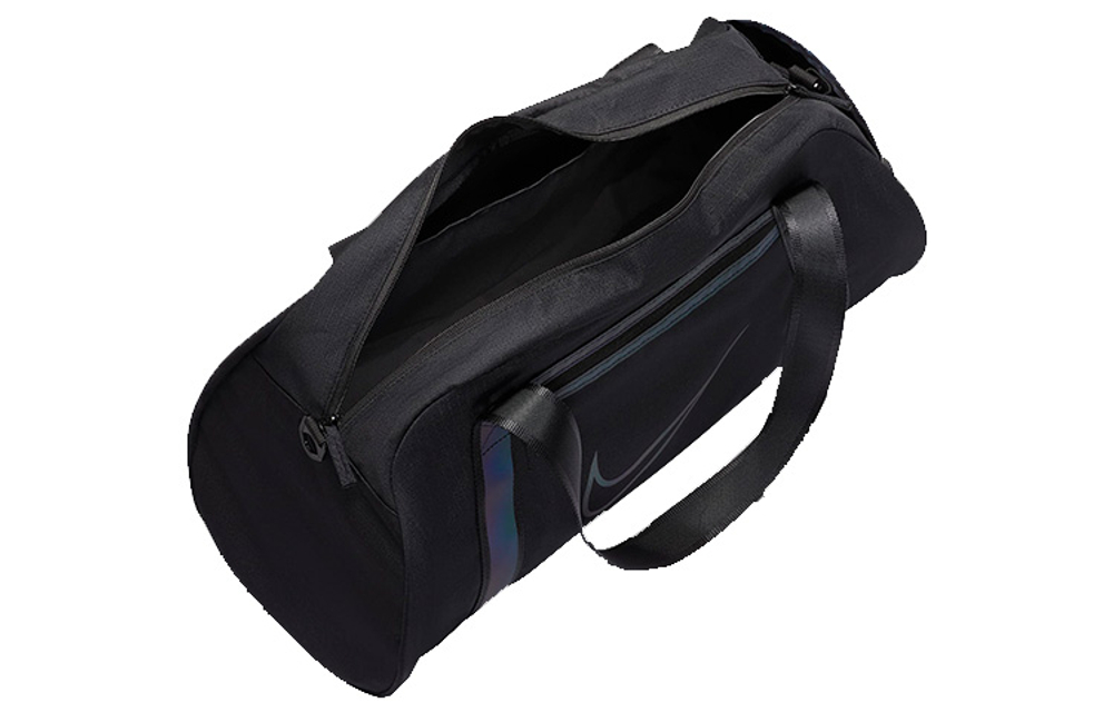 Nike Polyester Handbag, Shoulder Bag, Crossbody Bag, Camping Bag, Travel Bag, Gym Bag Unisex Black