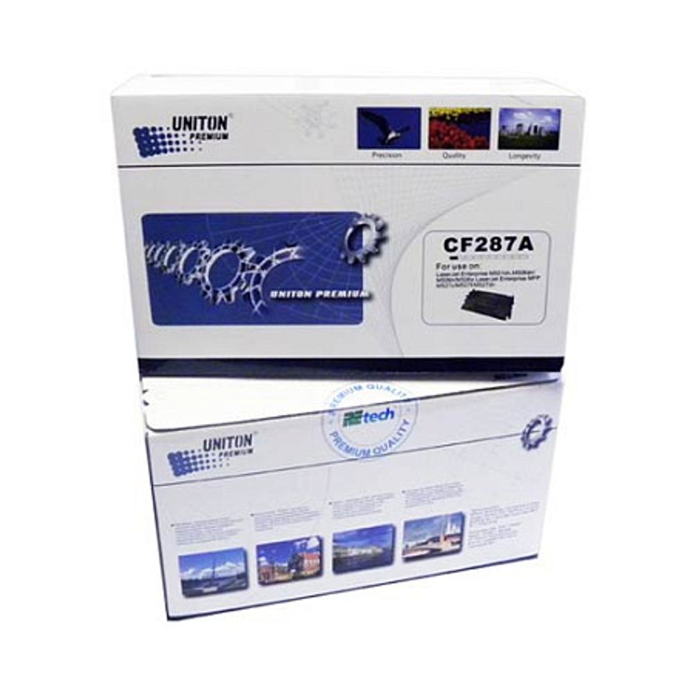 Картридж UNITON, аналог HP CF287A для LJ M501/M506/MFP M527 (9K)
