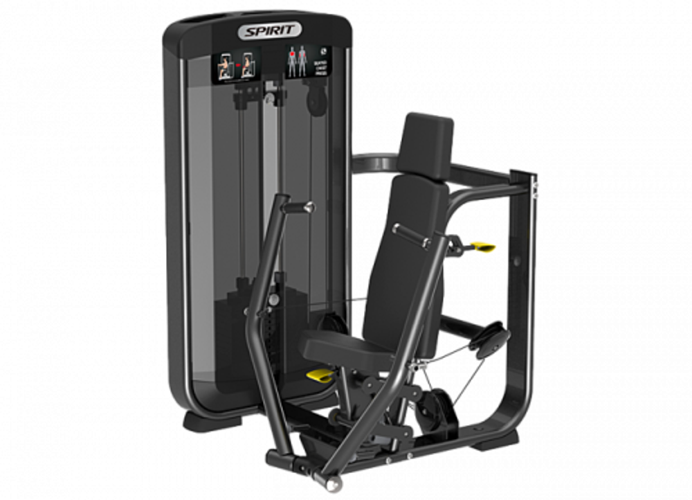 Жим от груди сидя SPIRIT SP-3504 со стеком 90 кг