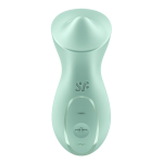 Зеленый стимулятор 12,5см для точки G с движущимся шариком Satisfyer Exciterrr Rolling Lay-on Stimulators Green