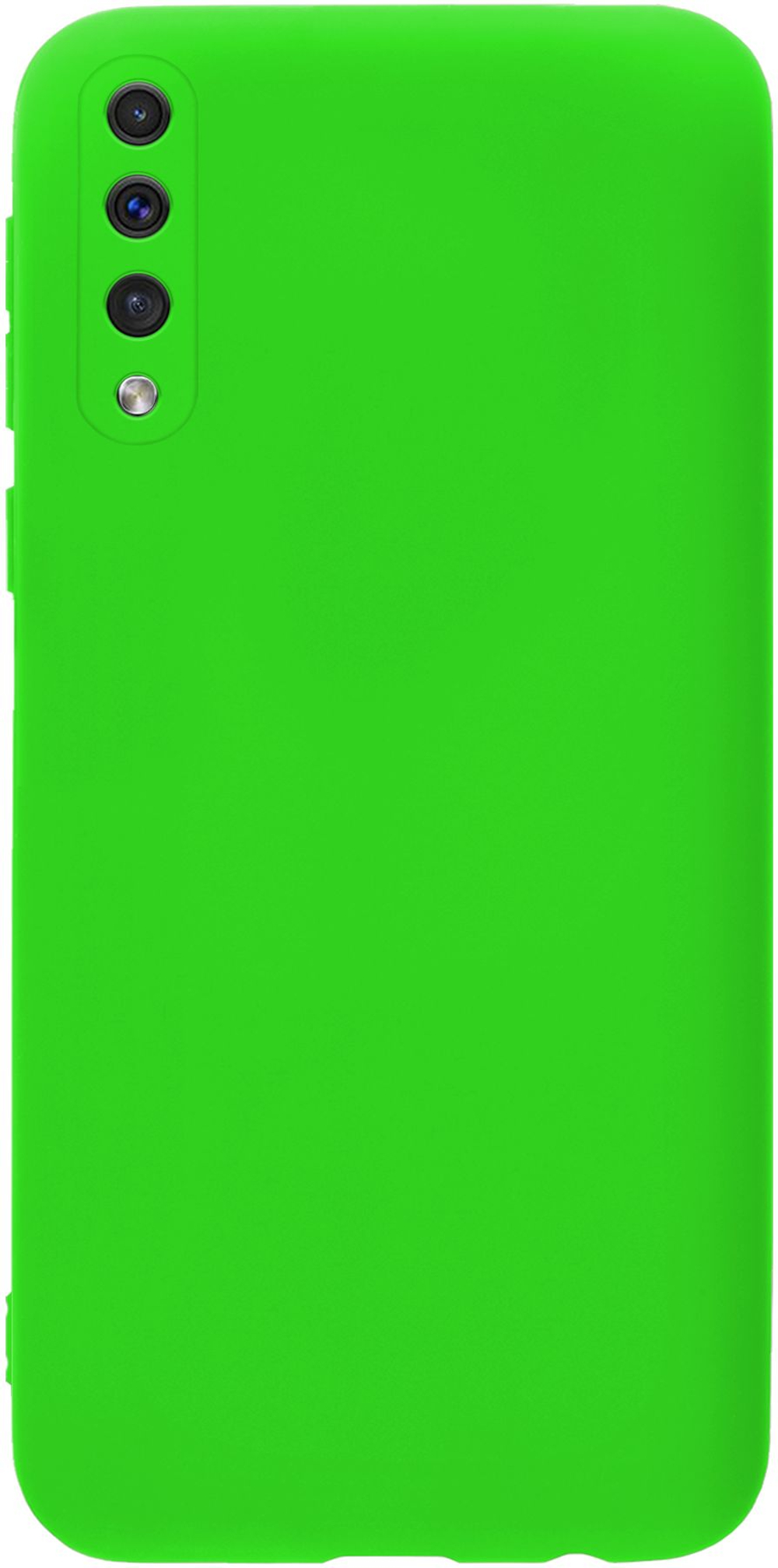Мягкий Soft Touch чехол из силикона для SAMSUNG GALAXY A50 / 50s / 30s с бархатной подкладкой
