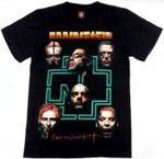 Футболка хлопок шелкография. TDM1145 Rammstein XL