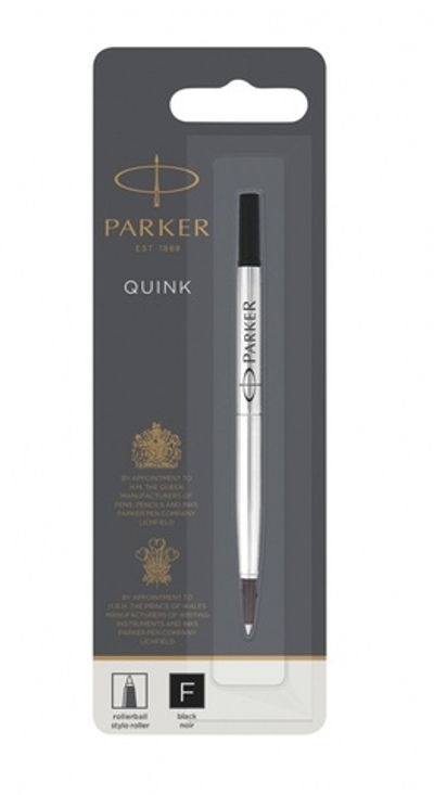Стержень для ручки-роллера Parker Refill Roller Ball в блистере, размер: F , цвет: Black