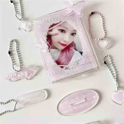 Акриловая рамка для фотокарт «Cute Pink»
