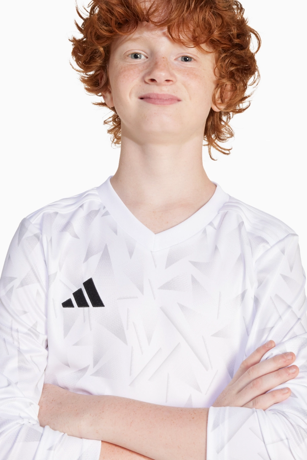 Футболка с длинными рукавами adidas Team Icon 25 Детская - белый