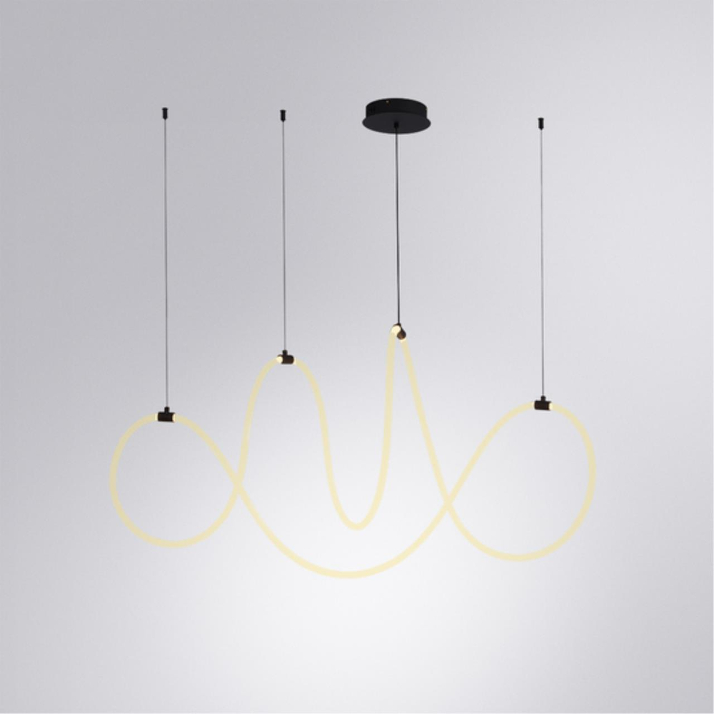 Подвесной светодиодный светильник Arte Lamp KLIMT A2850SP-80BK