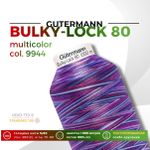Нить текстурированная Gutermann Bulky-Lock 80 multicolor (1000 метров), 1 кат. | 9944