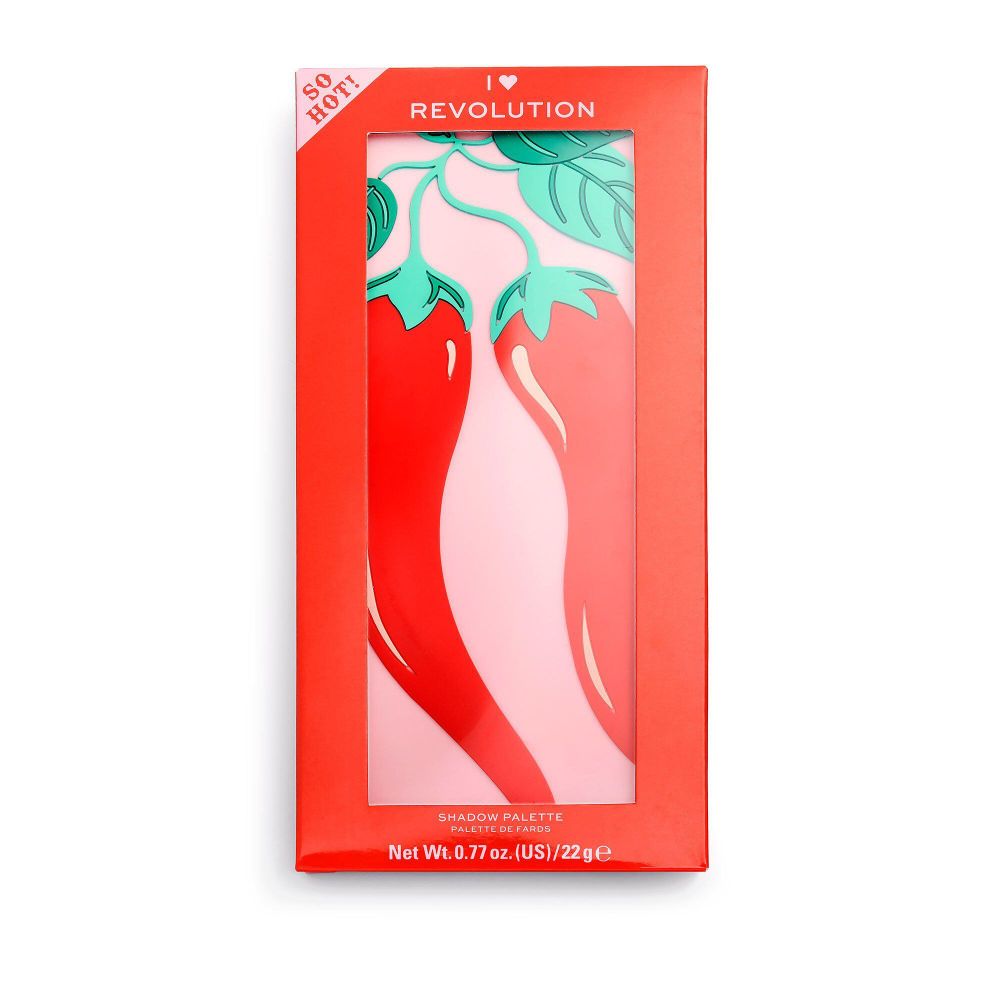 Палетка теней для век I Heart Revolution Tasty - Chilli