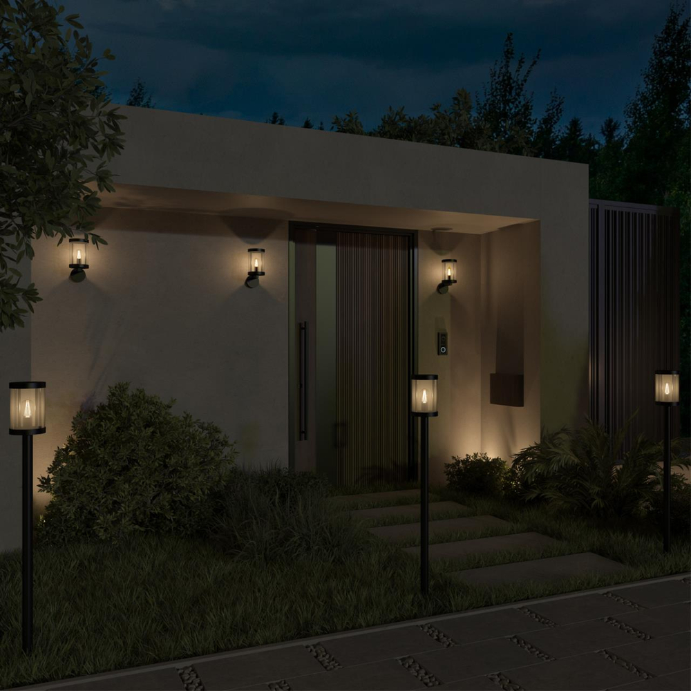 370942 STREET NT23 359 темно-серый Светильник ландшафтный IP44 E27 13W 220-240V IVORY