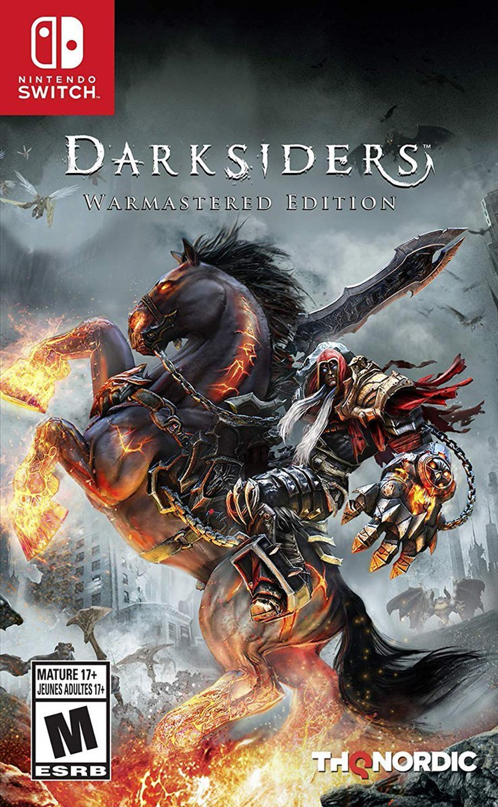 Darksiders Warmastered Edition (картридж для Nintendo Switch, интерфейс и субтитры на русском языке)