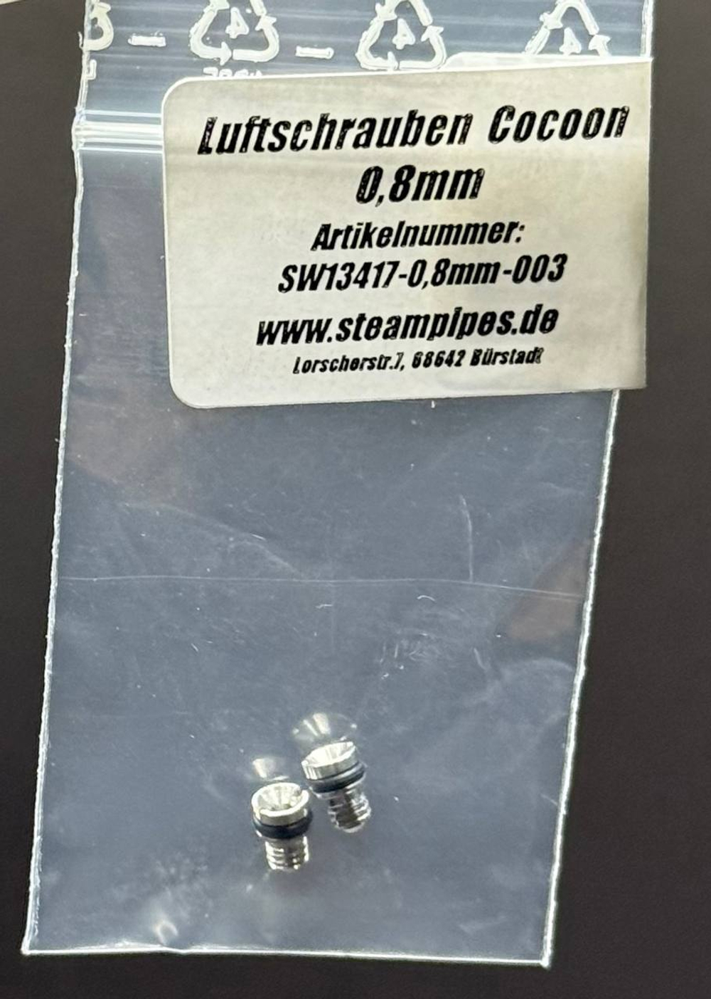 Air Pin for Cocoon MTL RTA by Steampipes