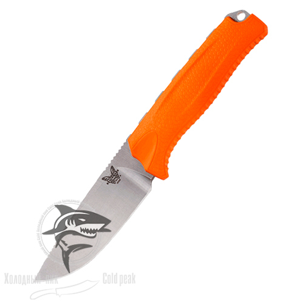 Нож Benchmade Steep Mountain, оранжевая рукоять (фиксированное лезвие)