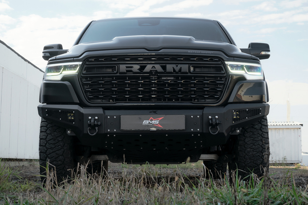 Бампер силовой передний BMS PRO-Line для Додж РАМ 1500 2024-2026