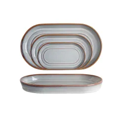 Блюдо овальное 24*13,8 см h2,8 см Evolution Mont Blanc P.L. Proff Cuisine [4]