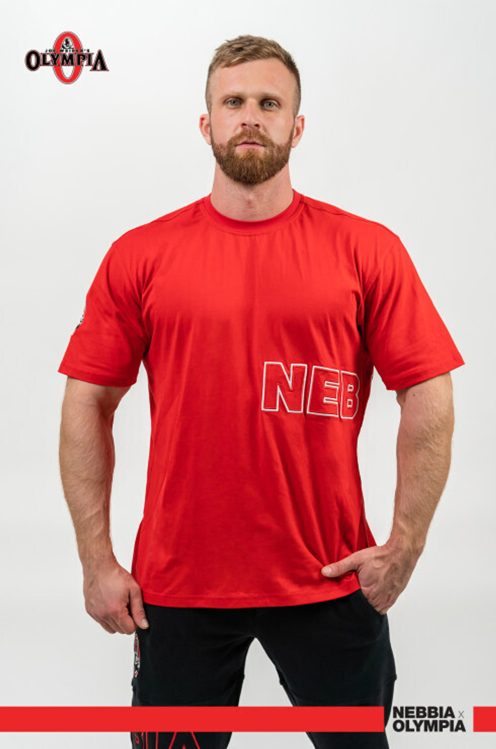 Футболка LOOSE T-SHIRT DEDICATION 709 Красная