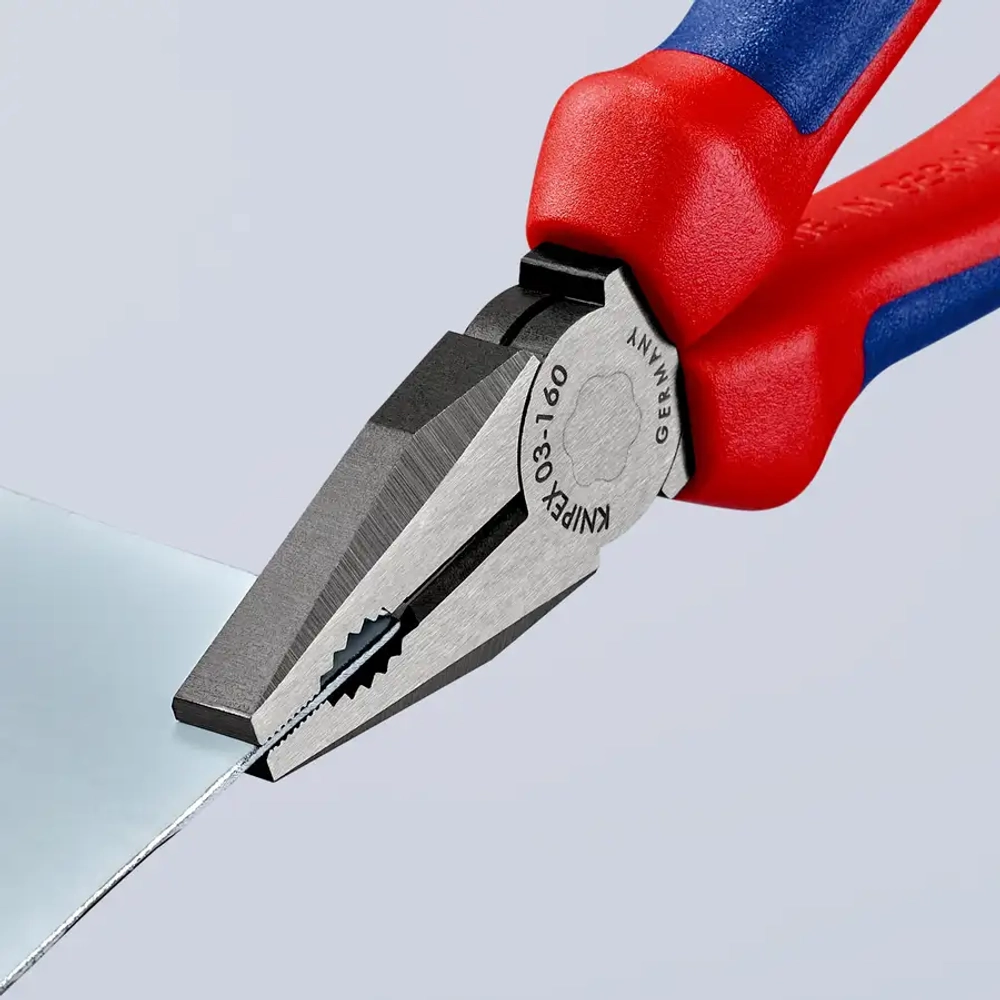 Плоскогубцы комбинированные черненые 160 мм Knipex 03 02 160 SB