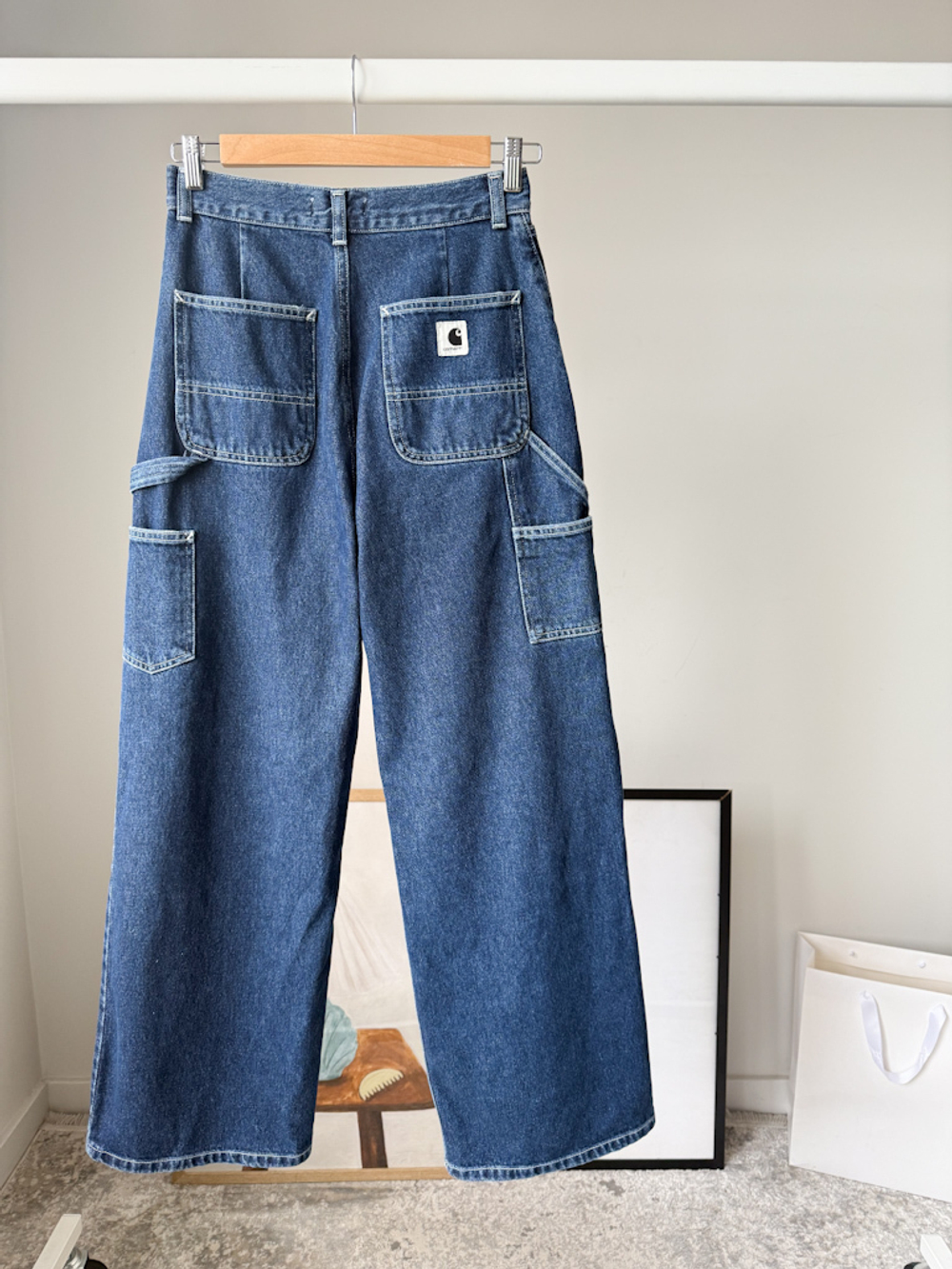Джинсы новые Carhartt, S/M