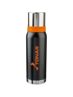 Термос (HS.TM-040) 1200ML черный (2 крышки-кружки)