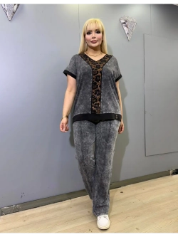 костюм турецкий со стразами брючный