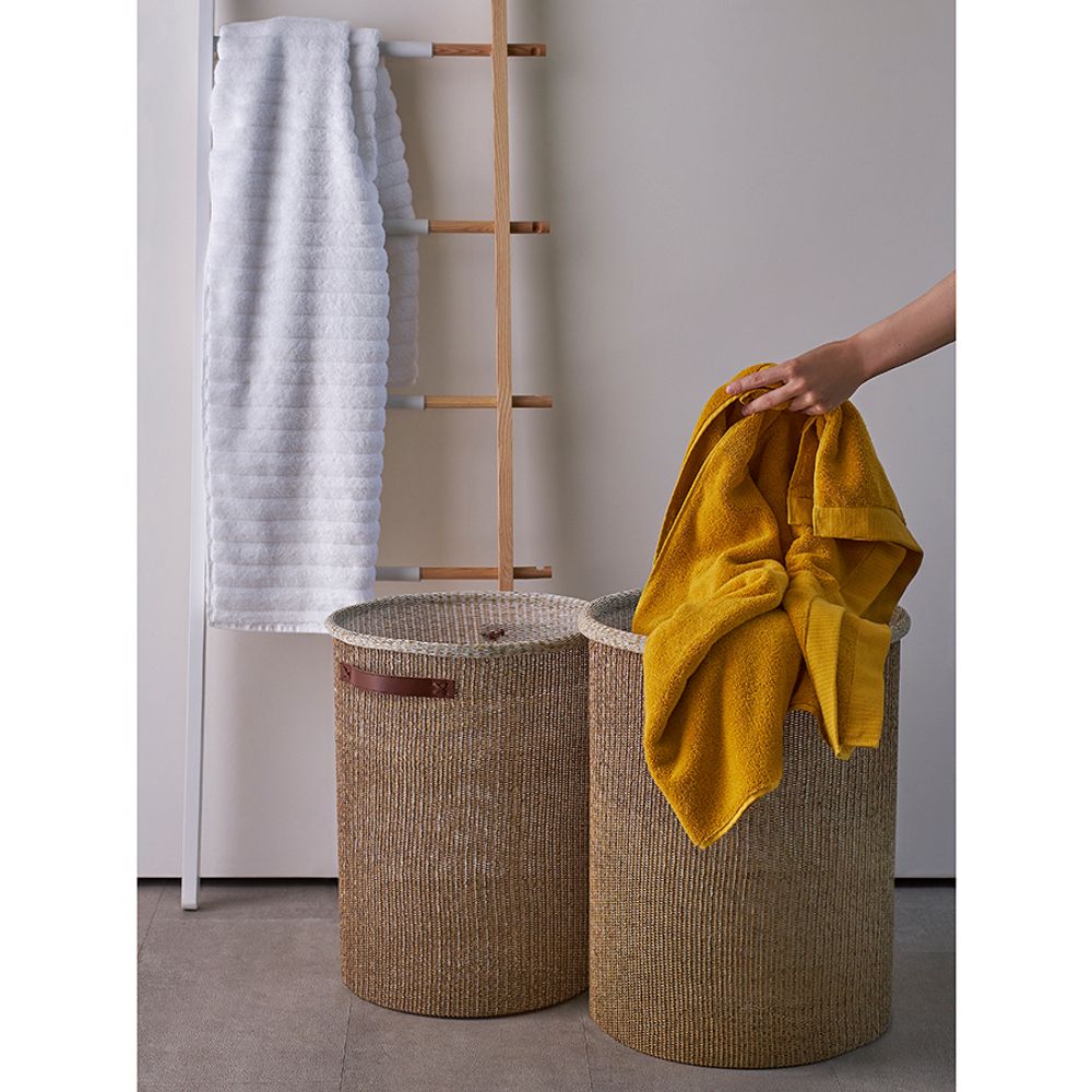 Корзина для хранения Sustainable collection, Ø42х55 см, бежевая