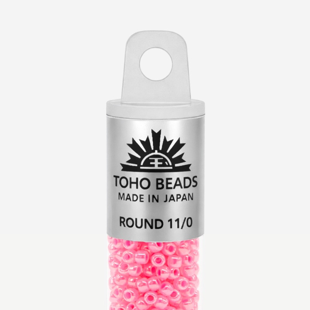 Японский бисер TOHO Round 11/0 (№910), жемчужный глянцевый
