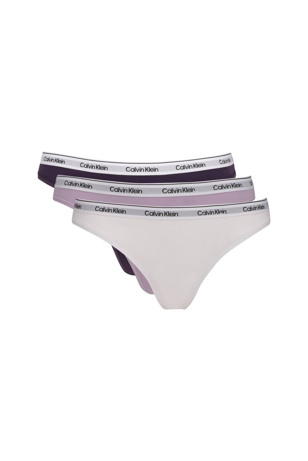 Стринги 3 пары Calvin Klein Underwear - черный(000QD5209E)