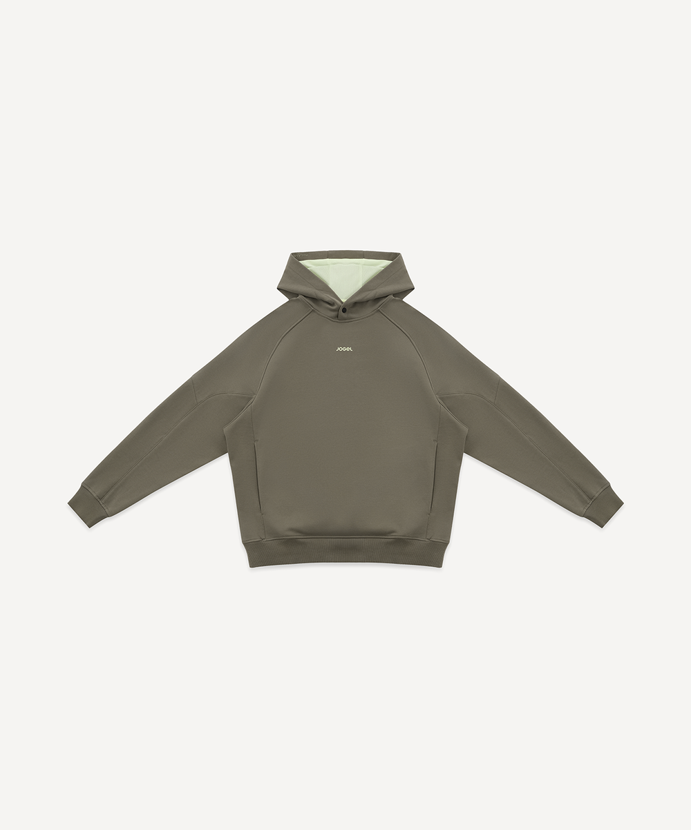 Худи JOGEL Power Inside Hoodie W Relaxed Fit, шоколадный