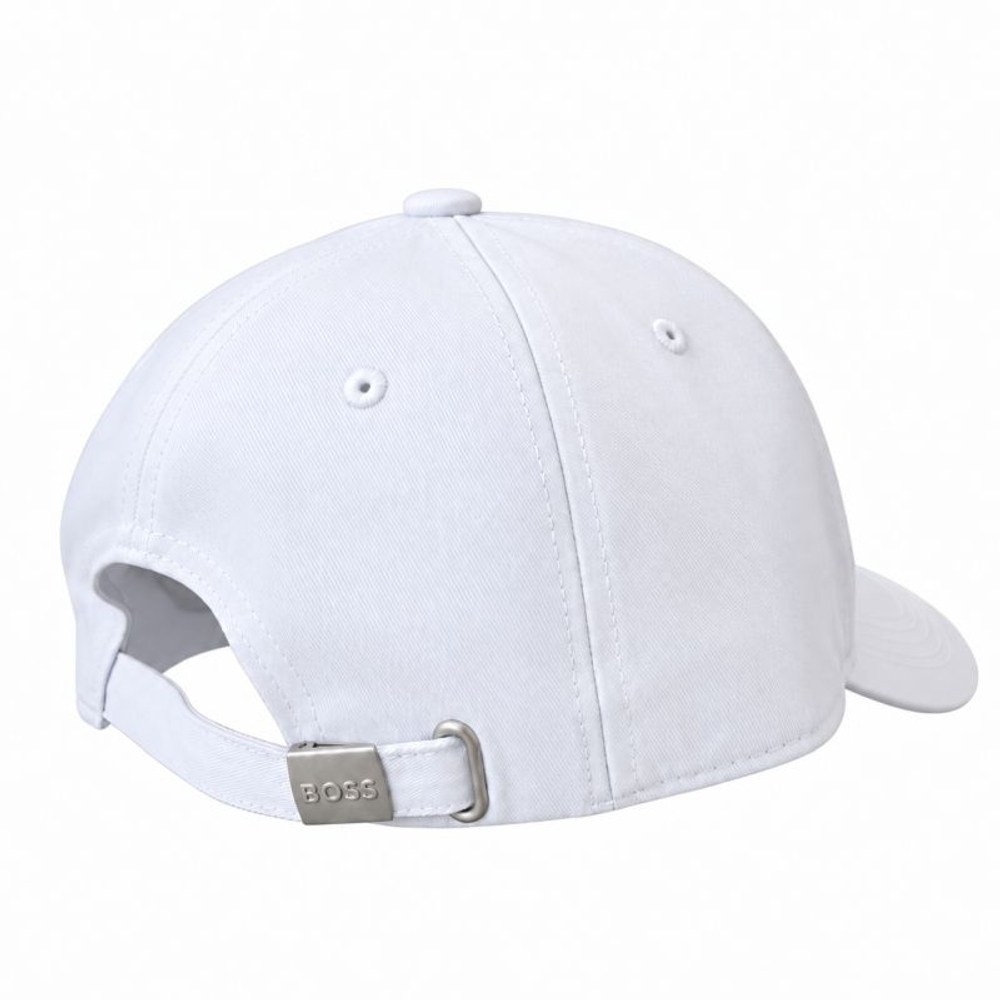 Czapka tenisowa BOSS x AO Kids Logo - white