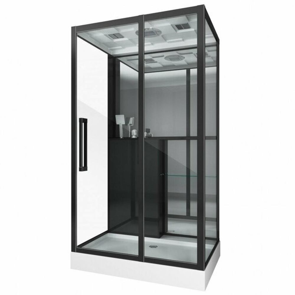 Душевая кабина Grossman Style GR267 (80x120x215) дверь раздвижная,5 мест